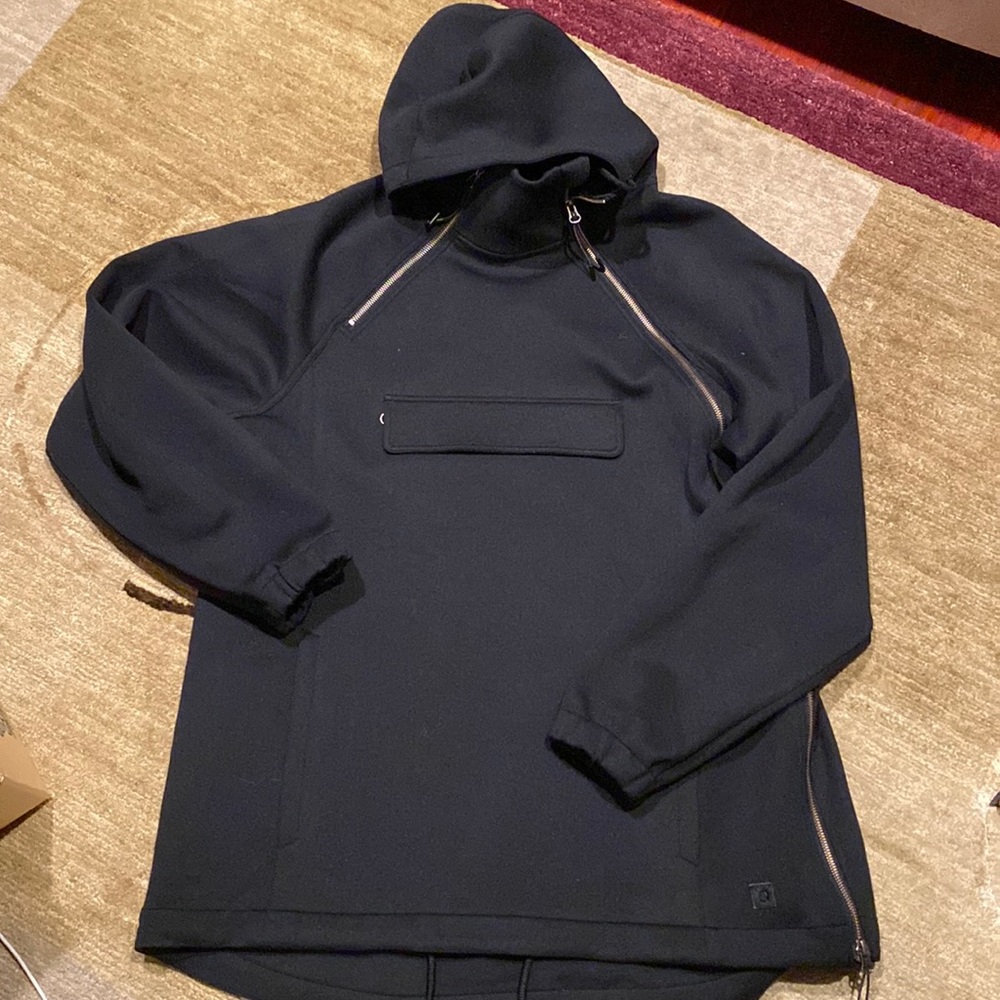 ~Madison Supply~ Hooded Black Trendy Sweatshirt